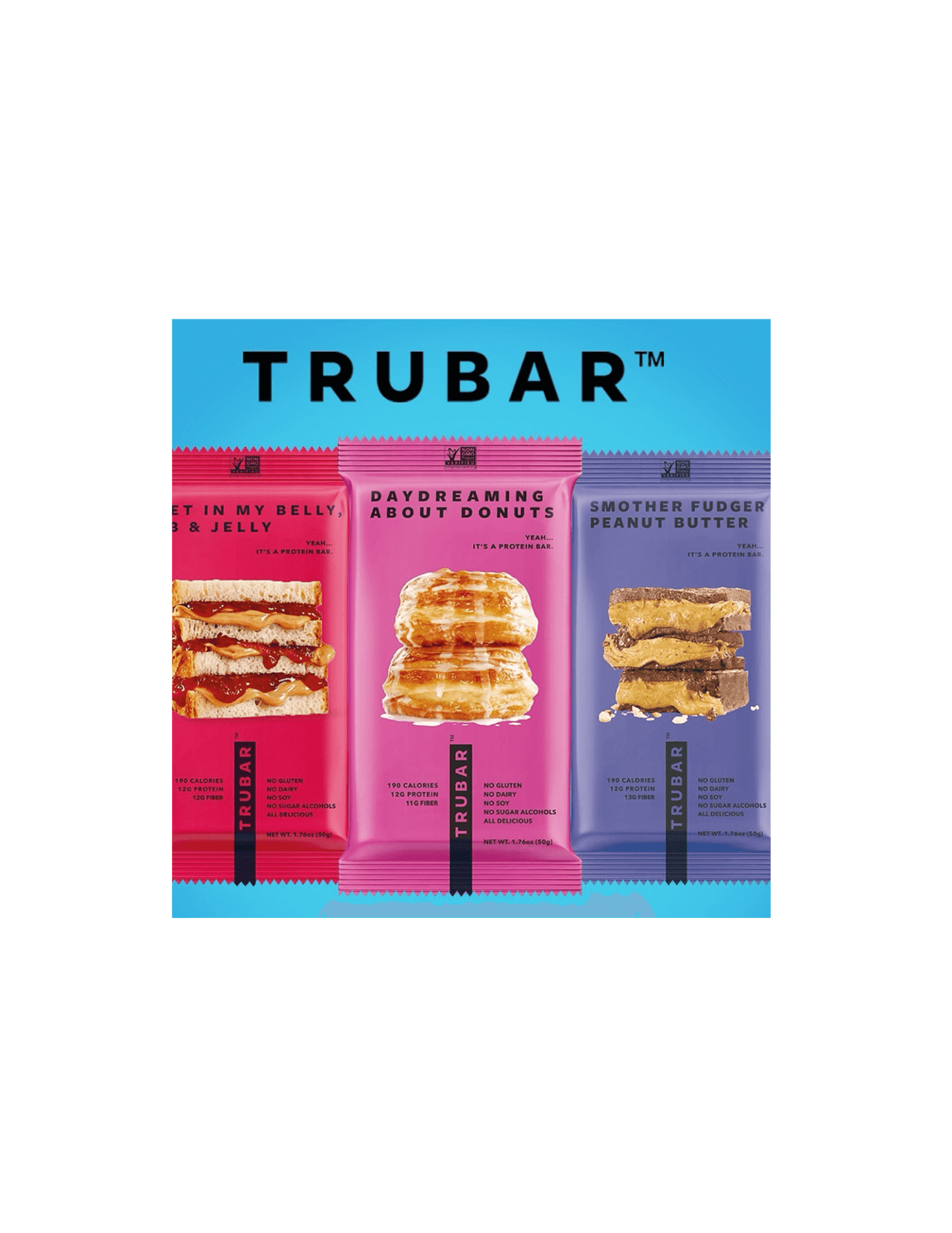 TruBar Protein Bar (2 Pack, Flavors Vary) - Bloom and Rise