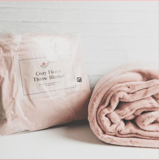Cozy Fleece Blanket - Bloom and Rise