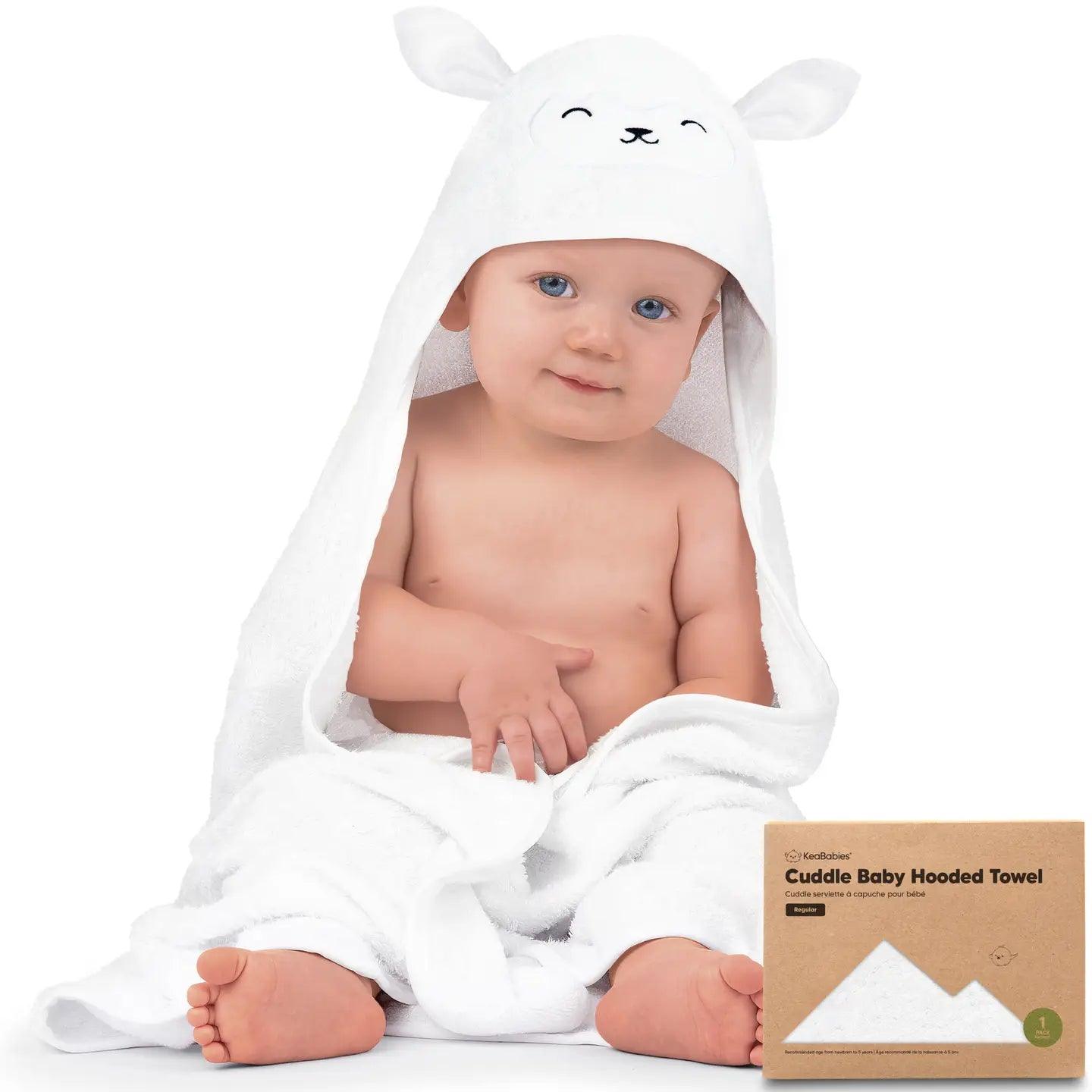 KeaBabies Cuddle Towel - Bloom and Rise
