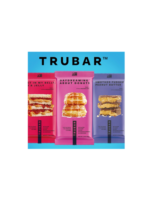 TruBar Protein Bar (2 Pack, Flavors Vary)