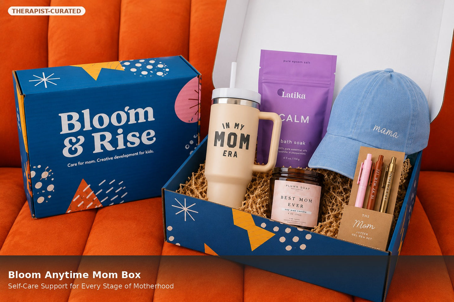 Bloom Anytime Mom Box self-care gift box for moms at any stage