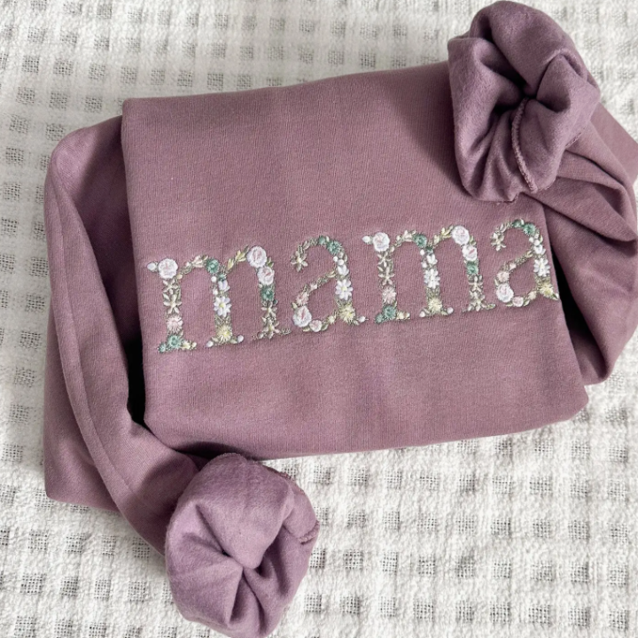 Floral Mama Crewneck Sweatshirt